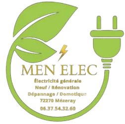Menelec Electricien Le Mans Logo